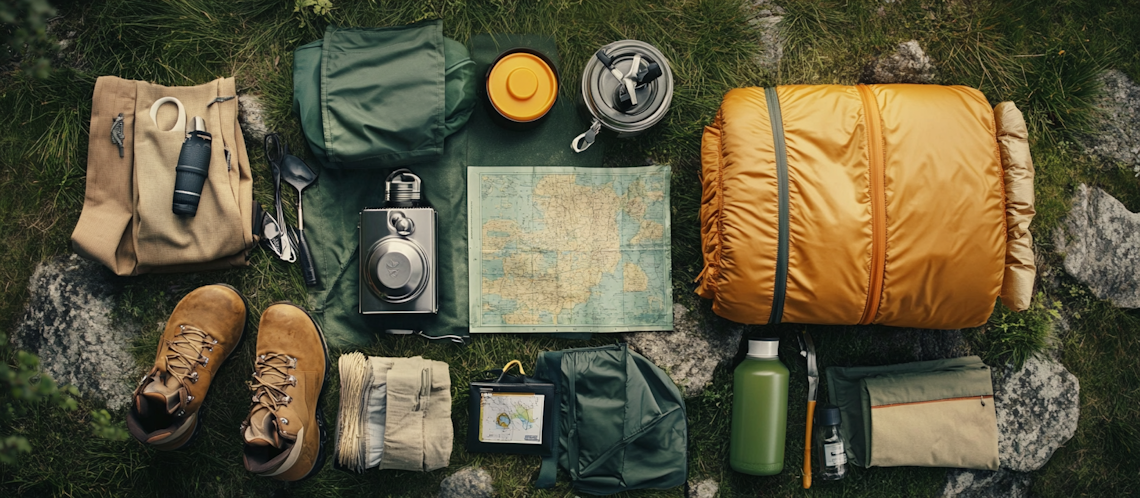 Packing Gear for a Hike